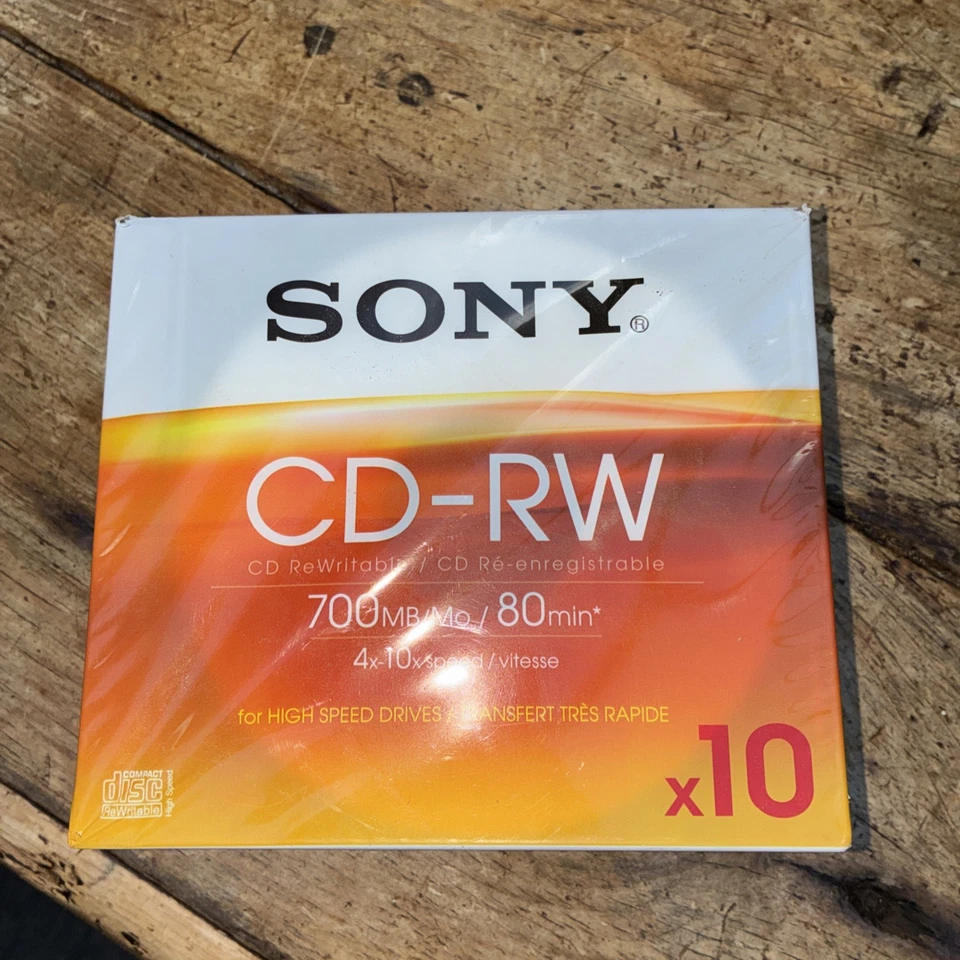 Sony CDRW700HSSLD - CD-RW x 10 - 700 MB