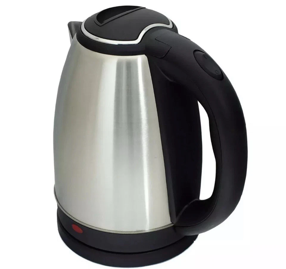 Bollitore Acqua Calda Elettrico 2L 1500W in Acciaio Scalda Bevande Tisane NUOVO. - Immagine 4 di 4