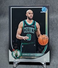 Derrick White Chrome 2025-26 Bowman Basketball Card #BCV-58 Boston Celtics