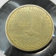 2000 P Sacagawea Dollar Speared/ Wounded Eagle Variety/ Error FS-901 Lot#786