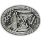 RARE VINTAGE 1991 Peñoles Refractor 1 oz .9999 Fine Silver Oval Round
