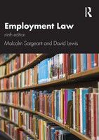 Employment Law 9E Malcolm Sargeant (U. A.) Taschenbuch Englisch 2020 Routledge