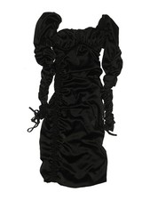 NWT PrettyLittleThing Women Black Cocktail Dress 2