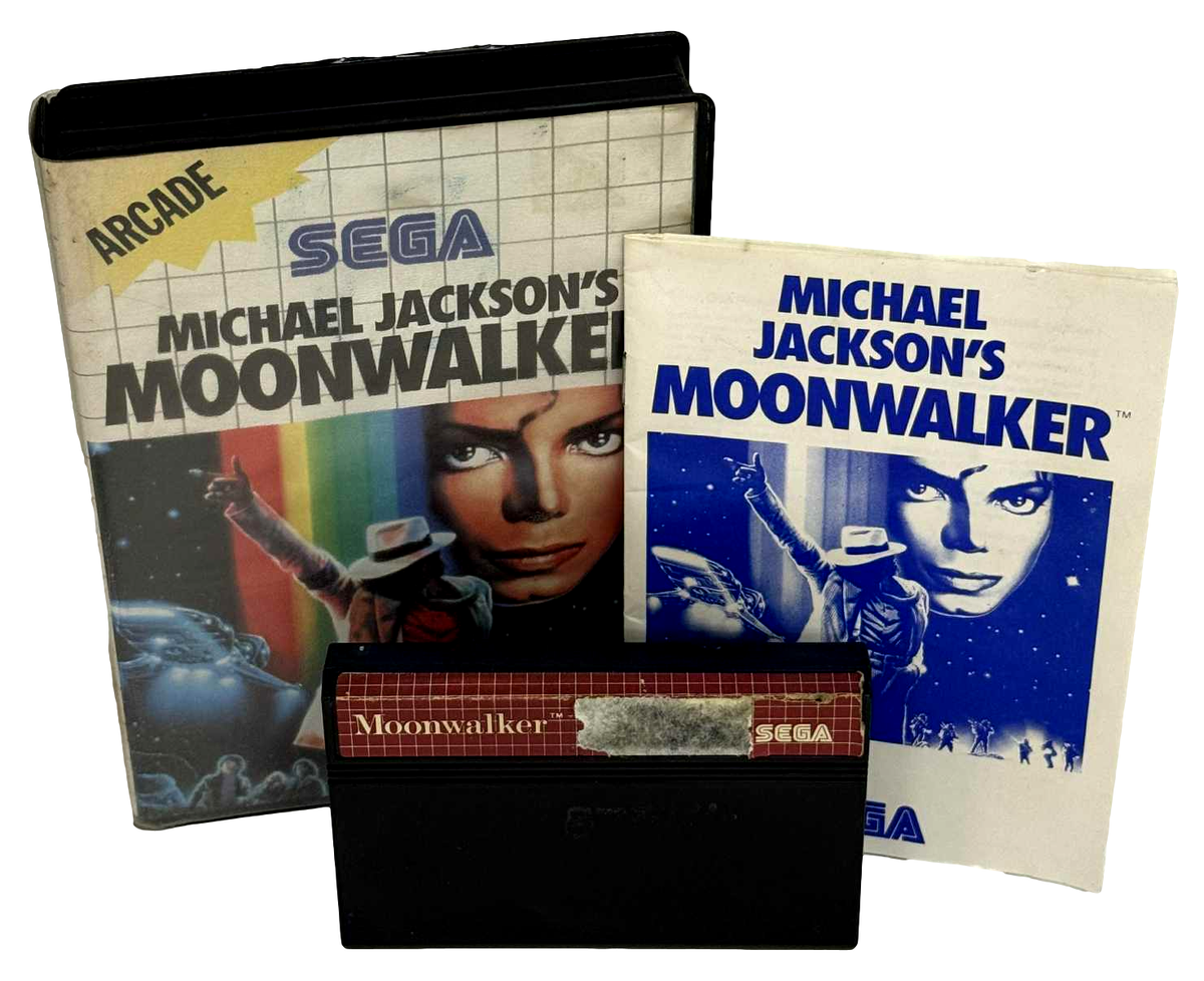 Michael Jackson's Moonwalker Sega Master System *Complete* | eBay