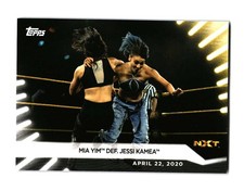 Mia Yim def. Jessi Kamea 2021 Topps WWE Women's Division 8