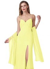 Women's Chiffon Shawls Wraps Scarves for Bridesmaid Wedding Evening Prom Part...