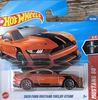 2020 Ford Mustang Shelby GT500 - Hot Wheels 2025 - Mustang 60 - Neu Ovp