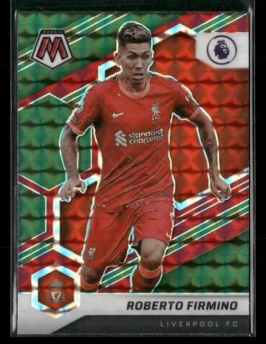 2021-22 Panini Mosaic EPL #177 Roberto Firmino Mosaic Choice Red and Green