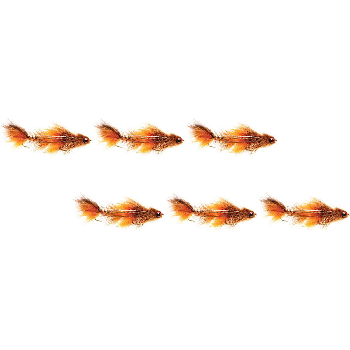 Umpqua Double Gonga 6-Pack Rust 4x4 10790₽