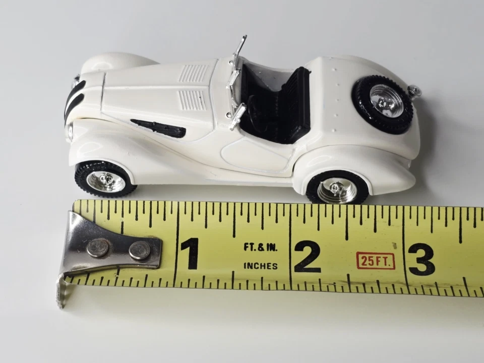 Retro Vitesse - Bmw 328 Blanco - Diecast 1:43 - Sin Caja/Parabrisas Foto 2 de 4