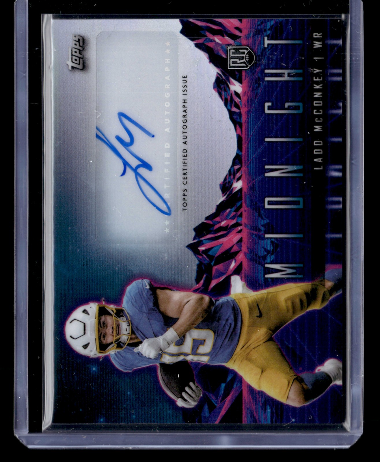 2024 Topps Midnight #RHS-LMA Ladd McConkey Rookie Horizon Signatures