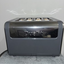 Dualit Architect 4 Slice Toaster Stainless Steel & Grey - CAT4 Model - RRP �139