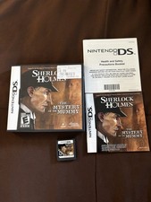 Sherlock Holmes the Mystery of the Mummy Nintendo DS Complete CIB