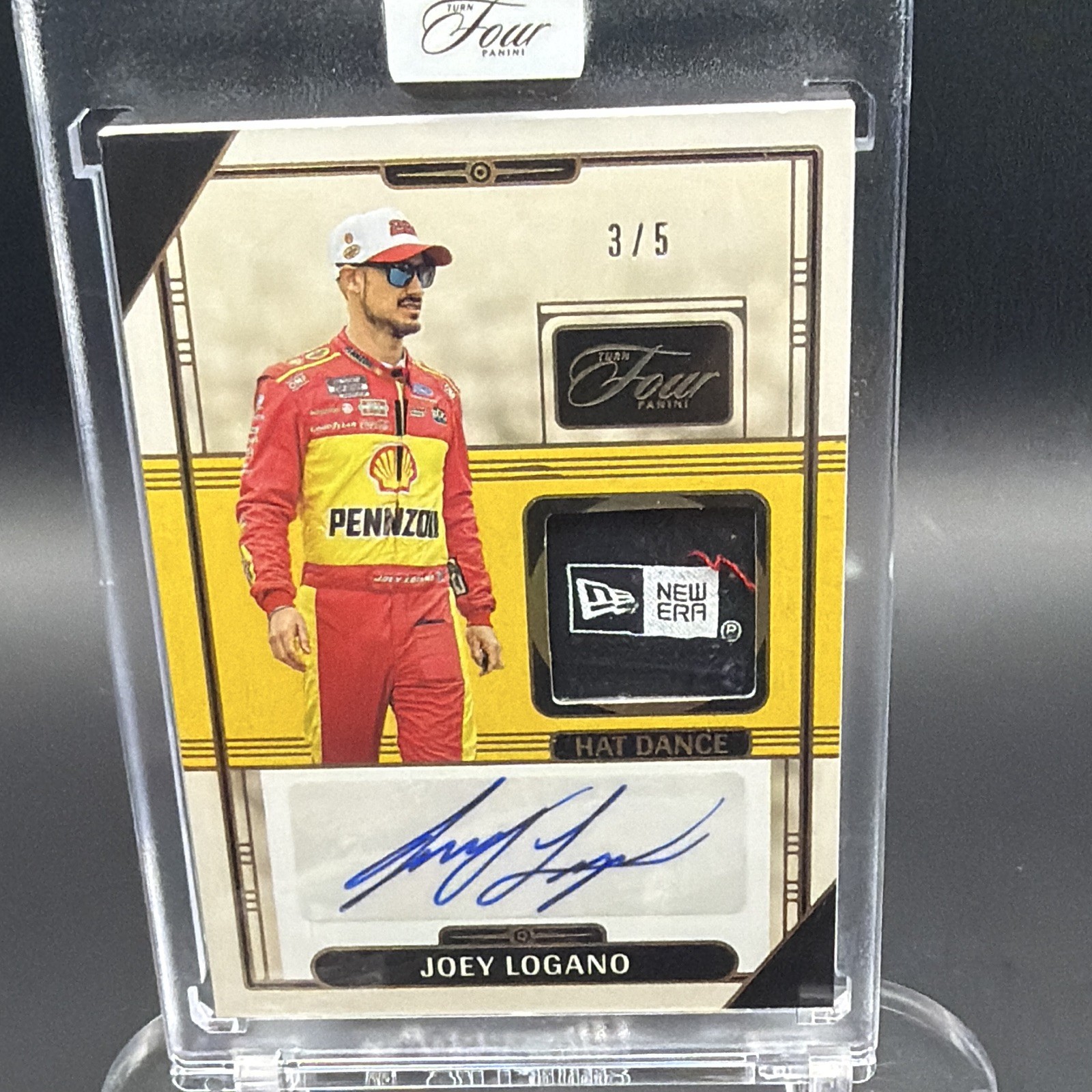 2026 Panini Turn Four HDS—JLG Hat Dance Joey Logano /5  New Era