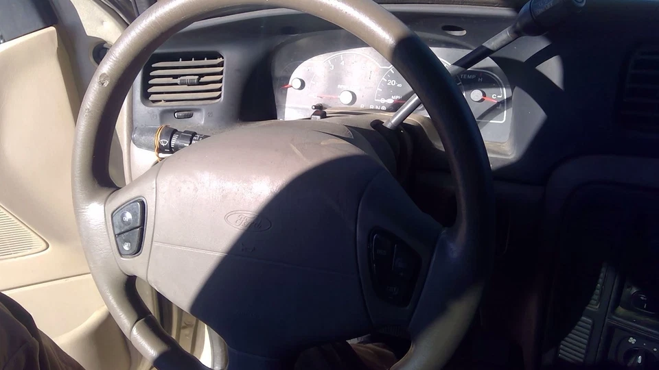 1999 2000 Ford Windstar Steering Wheel Oem Tan - Image 4 of 4