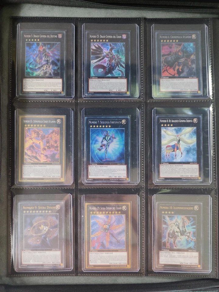 Collezione  completa carte numero Yu-Gi-Oh! - Immagine 2 di 4