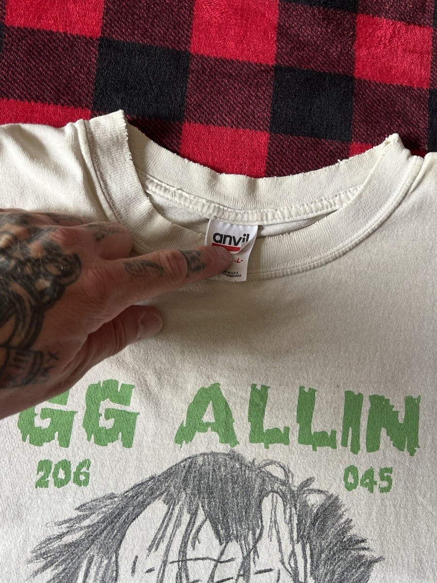 VINTAGE GG ALLIN SHIRT | eBay