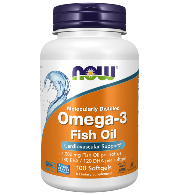 Now Foods Omega-3 100 Softgels