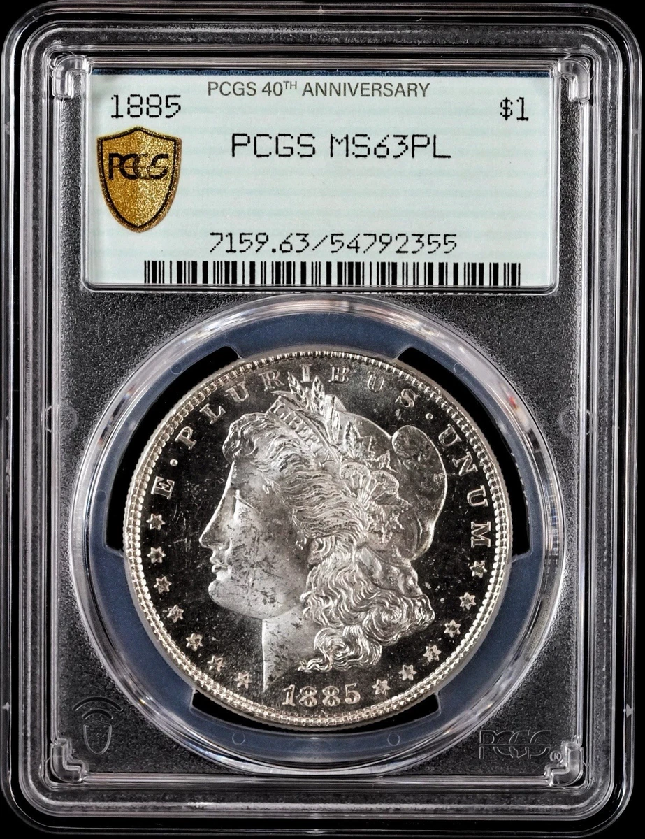 MS 63 Graded 1885 Year Morgan US Dollars (1878-1921) for sale | eBay