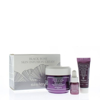Sisley Black Rose Skin Infusion Cream Discovery Program 3 Piece Kit