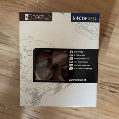 Noctua NH-C12P SE14 CPU-Kühler 140mm 4-Pin Intel LGA1366/1156/775 AMD AM2/AM3
