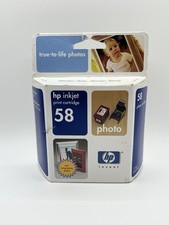 HP Hewlett Packard Inkjet Print Photo Cartridge 58 Factory Sealed Expired 04