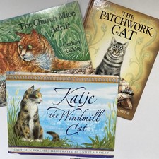 Cat Story Books X 3 Nicola Bayley Patchwork Cat Katje Windmill Cat Church Mice