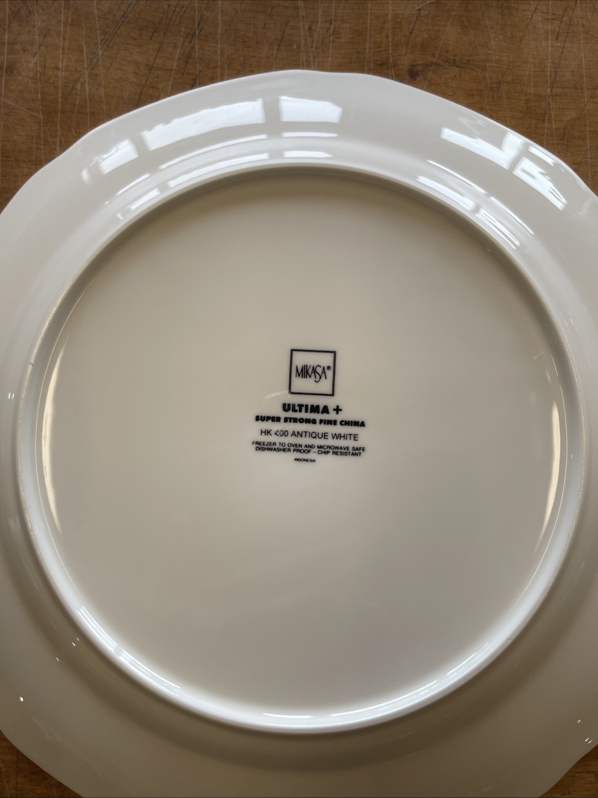 Mikasa ANTIQUE WHITE ULTIMA + Dinner Plate 10 1/2" HK400 1 ea    5 available