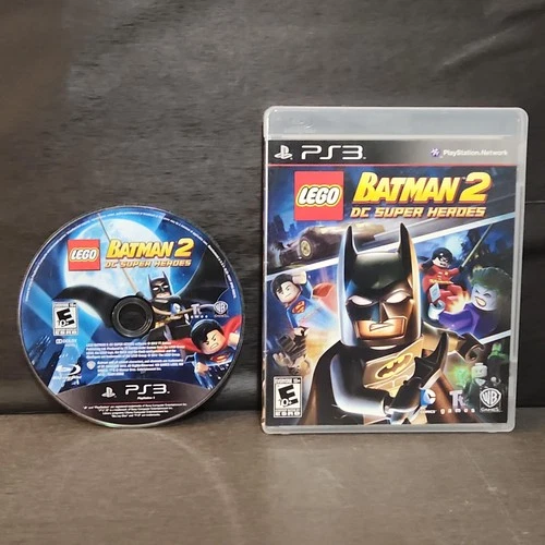 LEGO Batman 2 DC Super Heroes PS3 Game CIB