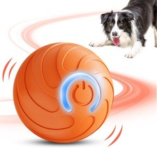 Vibrating Interactive Dog Ball Usb Rechargeable Led Light Durable Fun For All...