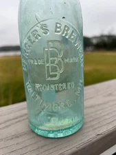 #375 Berger's Brewery Pre-Pro Baltimore Beer bottle