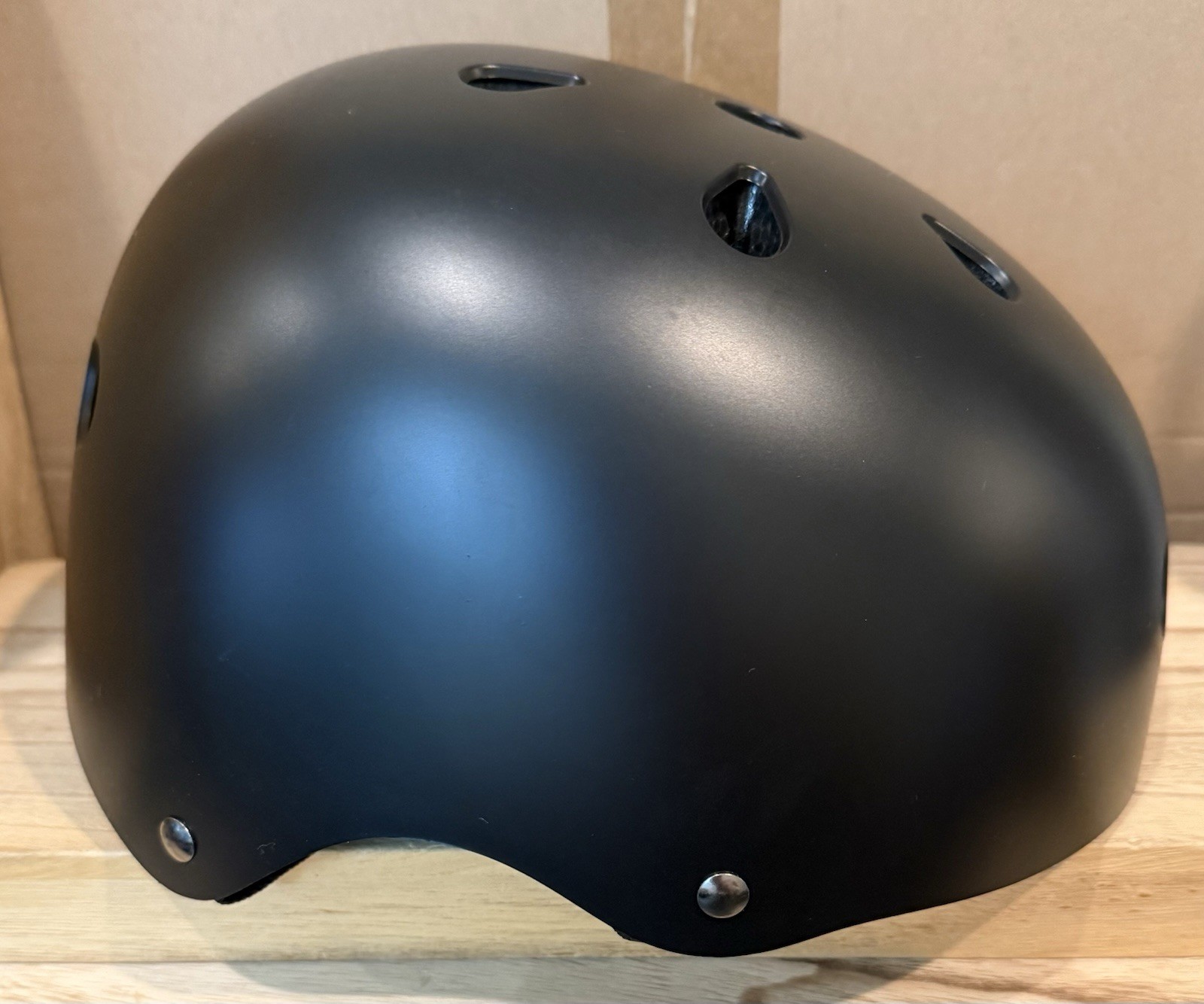 Multi Sport Kids Helmet Black Skateboard, Bike, Ski Size XS 