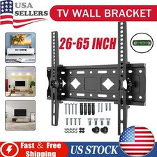 TV Wall Mount Bracket Tilt  5 -15  Slim LED LCD 26 32 50 55 60 65 inch Universal