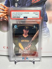 2023 Bowman Chrome 1st Prospects #BCP-171 Ethan Salas PSA 9 Mint SD Padres