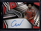 2019-20 Panini Revolution Coby White Auto Autograph RC #RA-CWT Bulls Rookie
