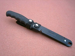 CUTCO KNIFE 'THE FISHERMAN'S SOLUTION' COMBO - SHEATH, SHARPENER, PLIERS - 1990S