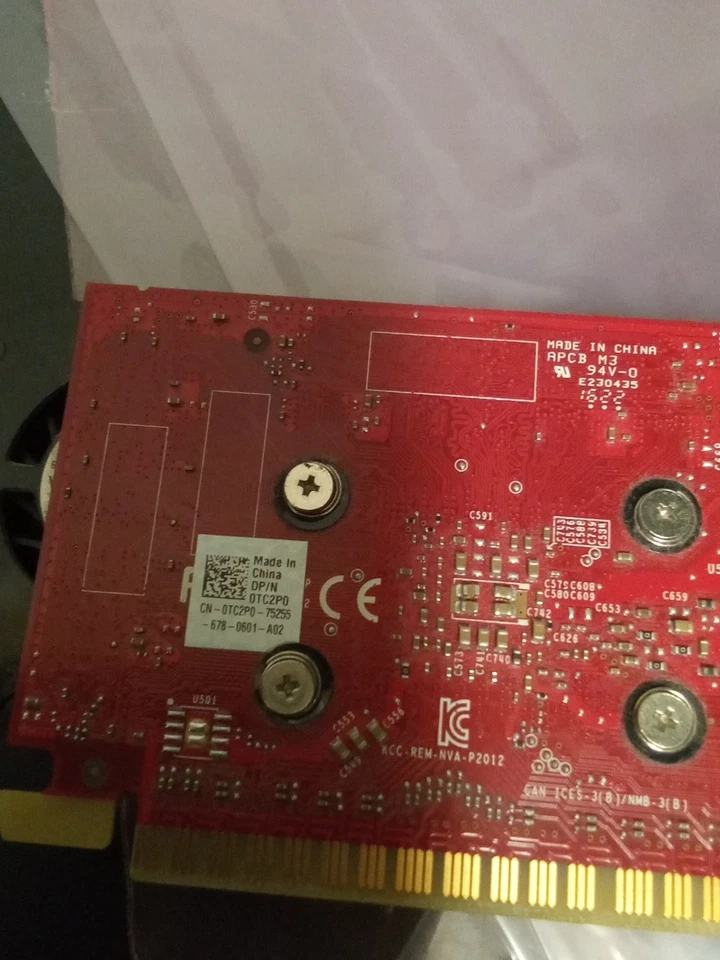 Dell Nvidia GeForce GTX 745 4GB DDR3 PCI-E Graphics Card VGA / DVI / HDMI 0TC2P0 - Image 4 of 4