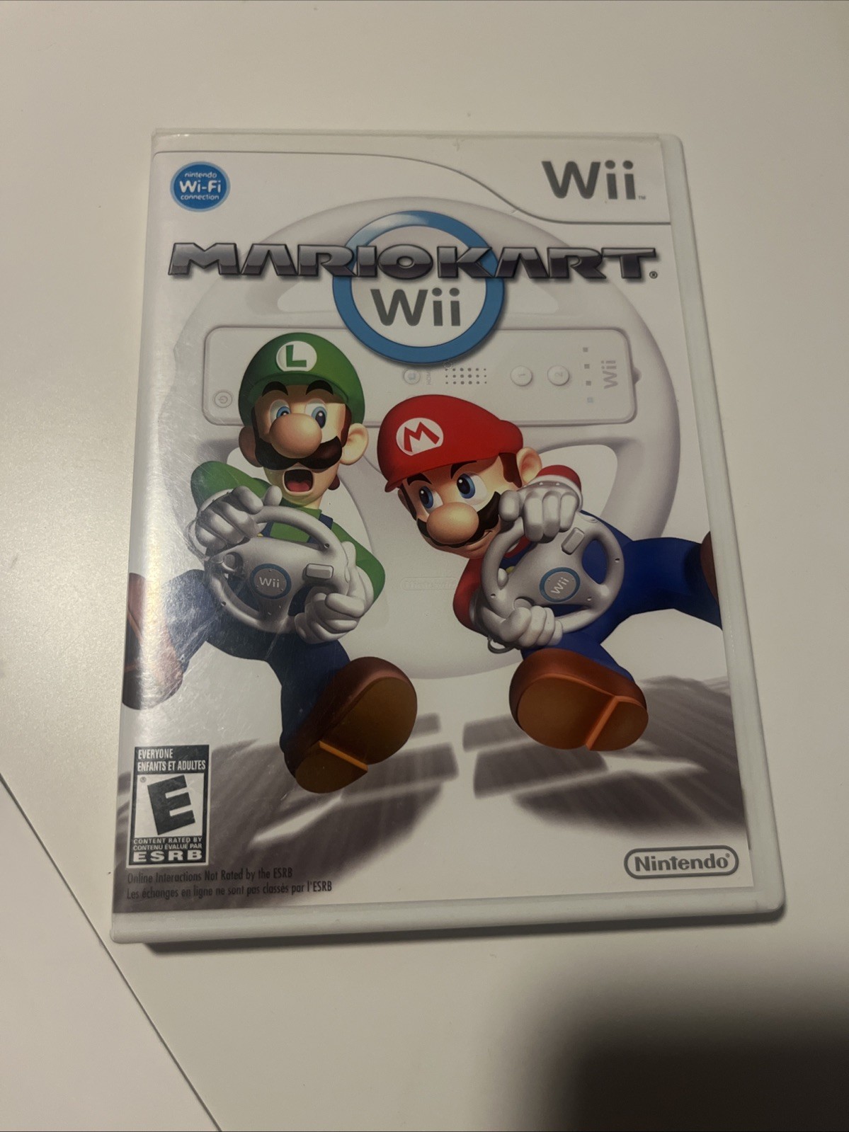 Nintendo Wii MARIOKART Mario Kart Original Case Only - NO GAME INCLUDED