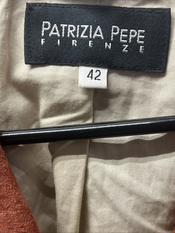 /vintage-1970s-rust-colored замшевая куртка - Изображение 3 из 4