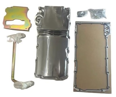 302-1 Polished Oil Pan Kit for LS Swaps 4.8L 5.3L 6.0L 6.2L GM Engines