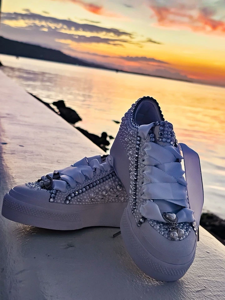 Невеста / подружки невесты блестящие туфли все размеры - Изображение 2 из 4