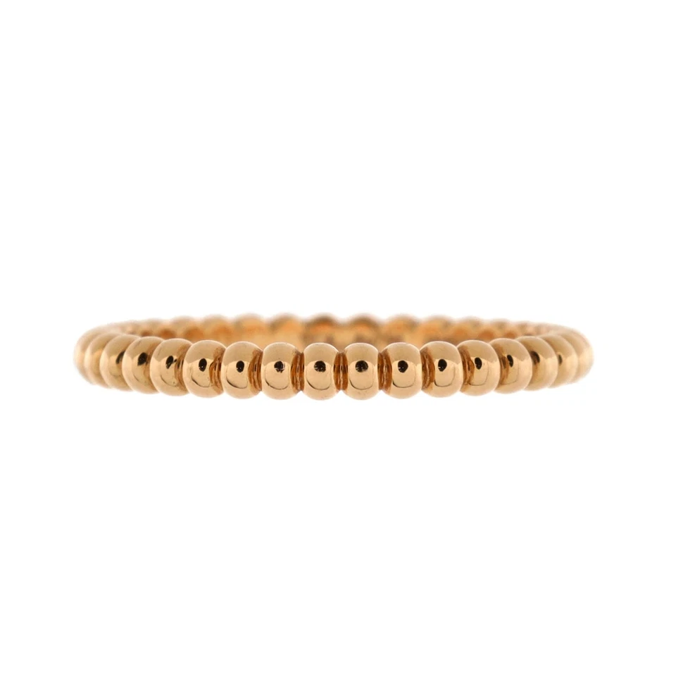 Anillo Van Cleef & Arpels Perlee Oro Rosa 18K Pequeño