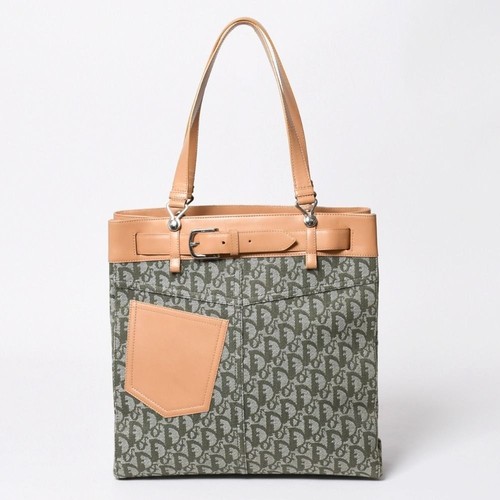Christian Dior Trotter-Print Tote Bag