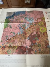 Vtg NASA & USGS Collection: Apollo, Lunar Orbiter, Mercury & Iapetus Maps Lot