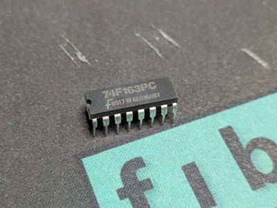 74F163PC | Fairchild | DIP16 | Binary Up Counter New Original | 5 pcs