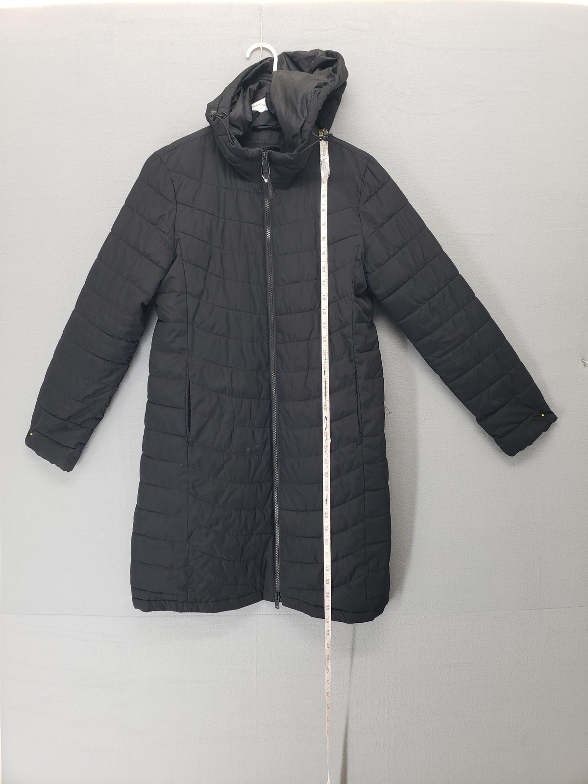 GAP ColdControl Coat Womens Extra Small Black Hoo… - image 7