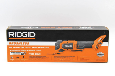 #ad RIDGID R86242B 18V Brushless Oscillating Multi Tool Tool Only NEW $74.99