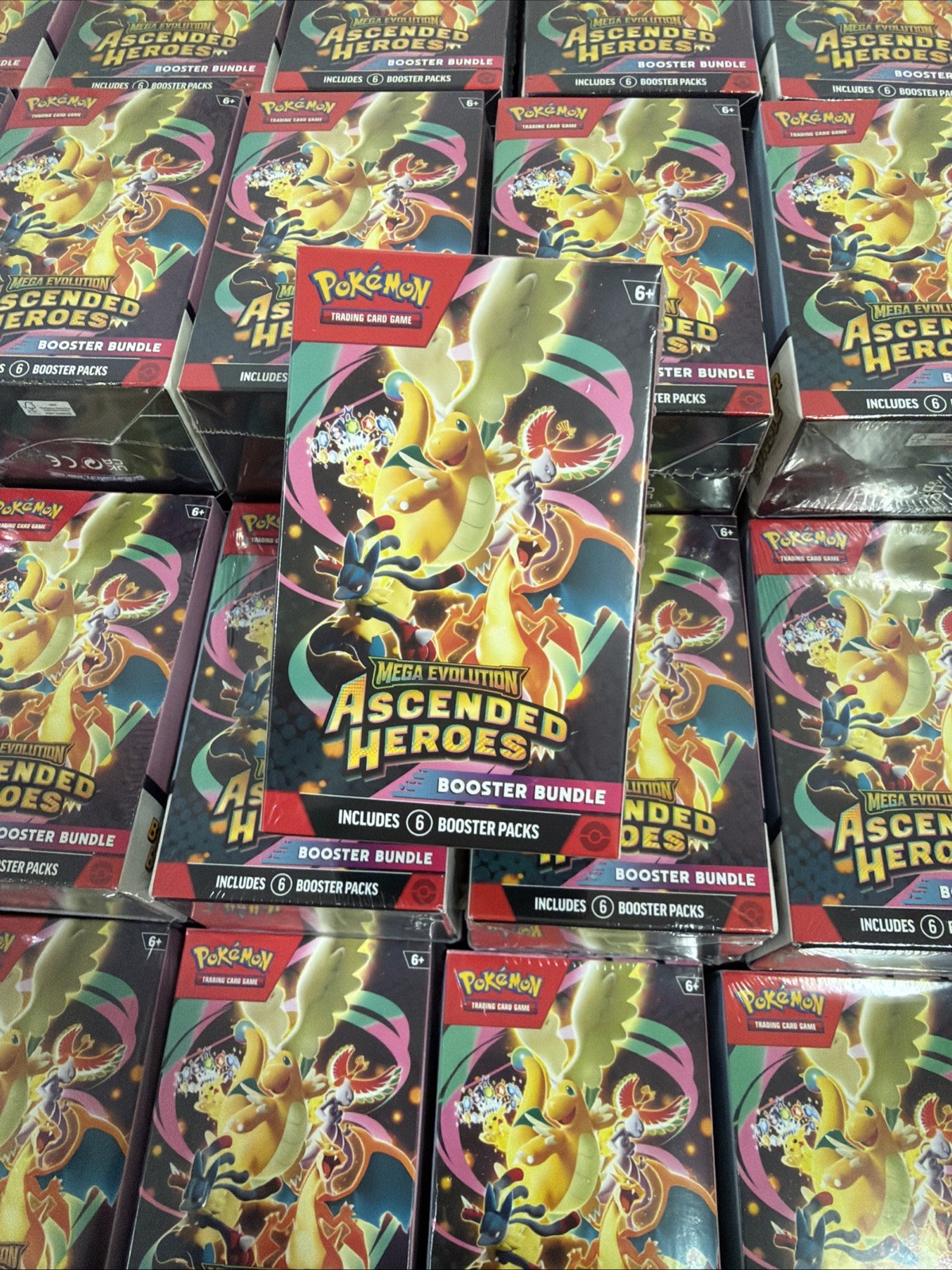 Pokémon TCG: Mega Evolution Ascended Heroes Booster Bundle (6 Booster Packs)