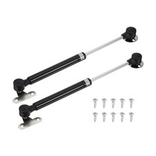 2 Pcs 120N/27lb Gas Struts for Cabinets Gas Spring Shocks Lift Supports Black