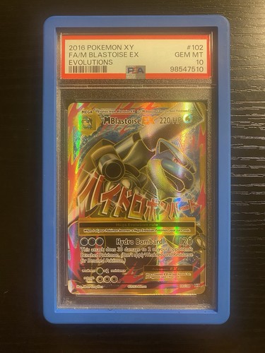 M Blastoise-EX graded PSA 10 for sale on eBay
